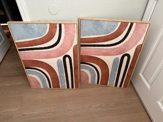 2 Art Pieces for  SALE