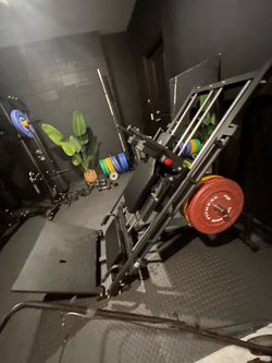 LIONSCOOL Iso Leg Press Hack Squat 3-in-1 Machine