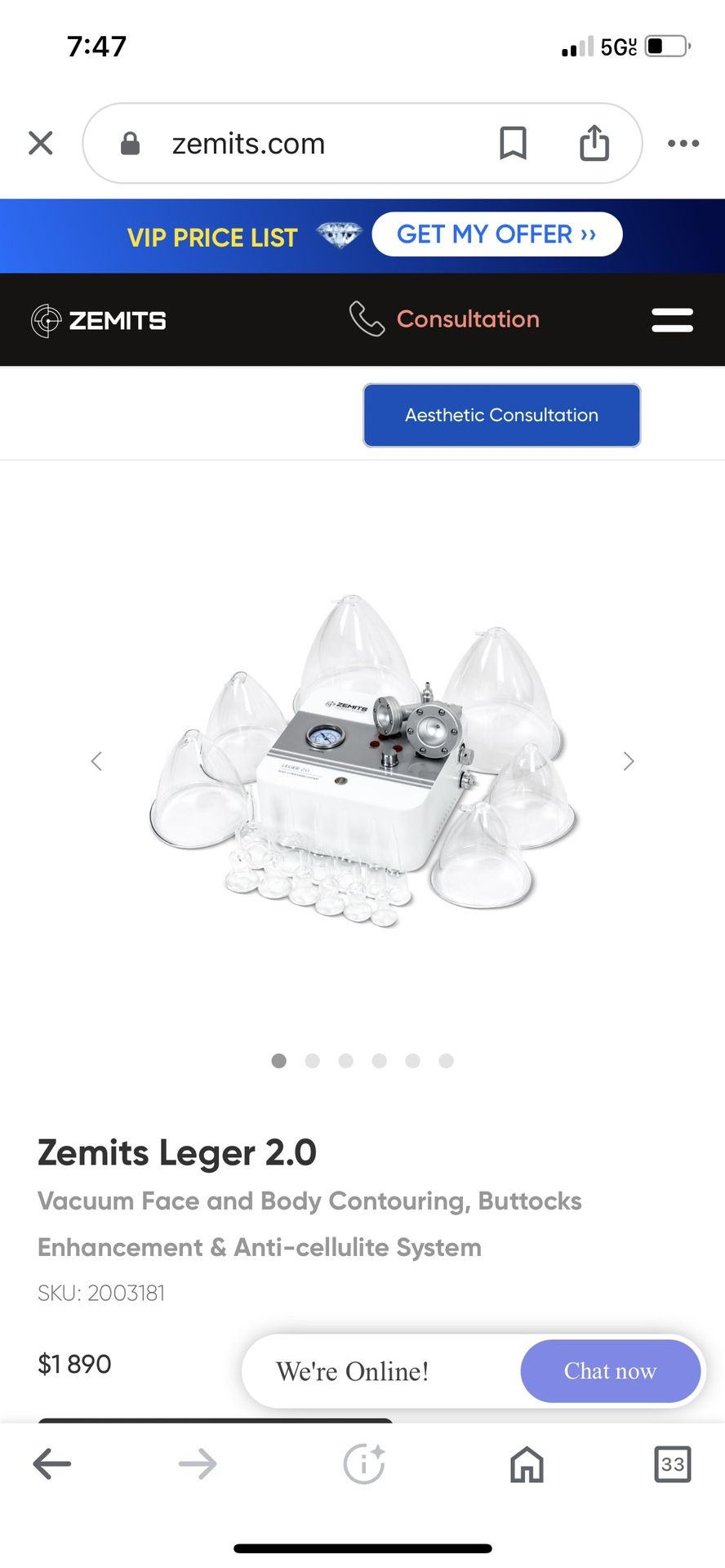 Professional Vacuum Massager