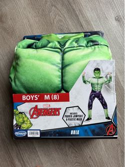 Halloween Hulk boys costume 8 years