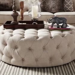 ROLLING COCKTAIL OTTOMAN NEW