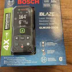 Brand New Bosch Laser Level,  Measure, And Bluetooth. 