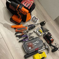 Tool Set With DRILL 