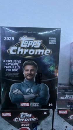 2025 Topps chrome Marvel value box