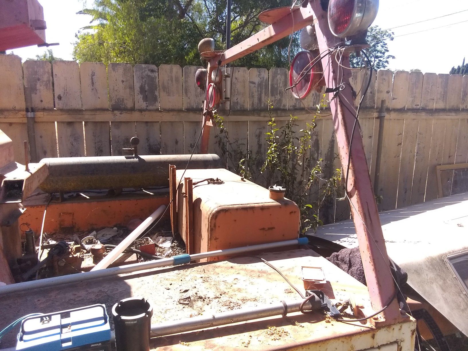 parting out 76 Chevy tow truck