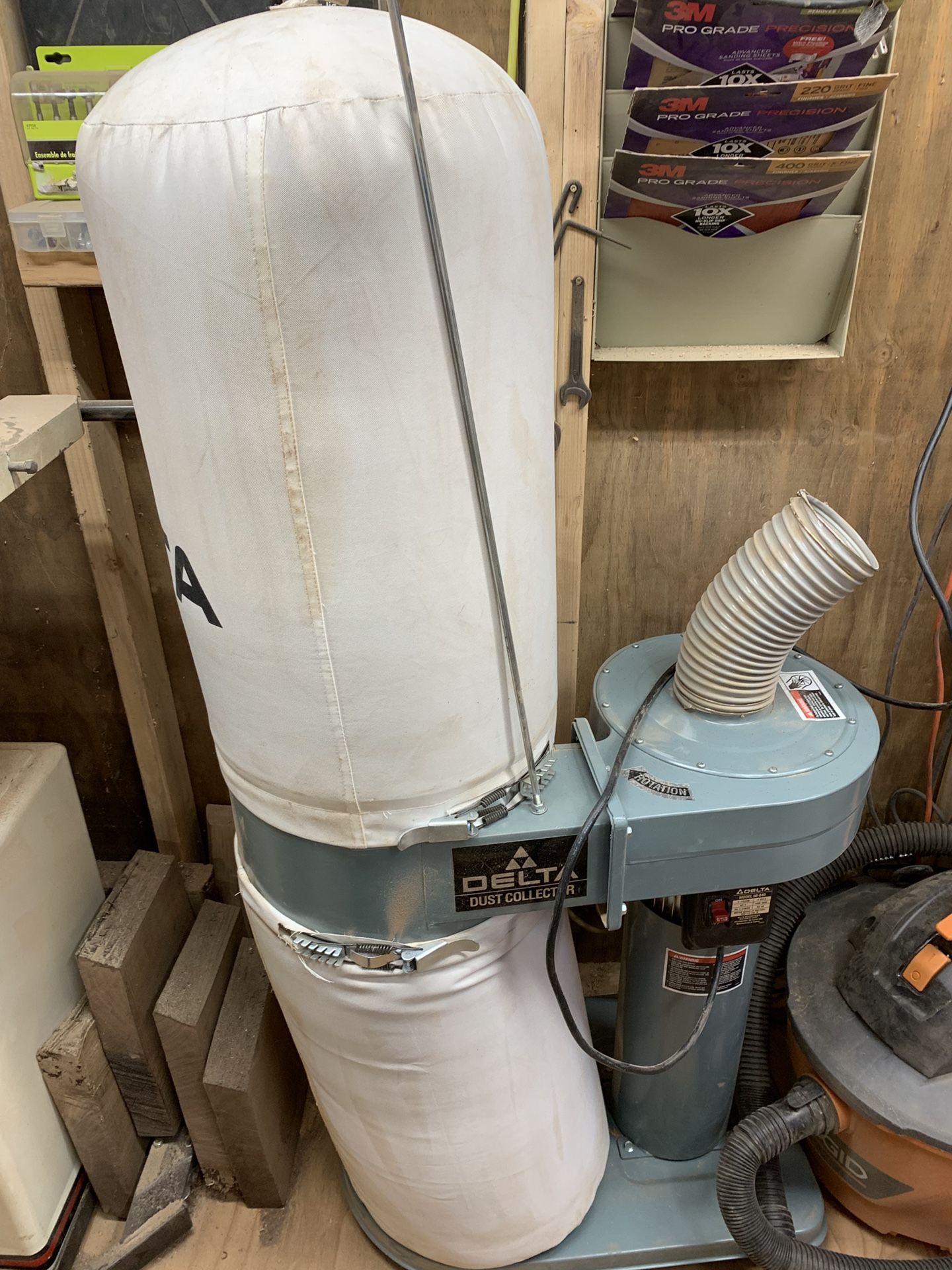 Delta 1 HP Dust Collector model 50840 Great cond. for Sale in