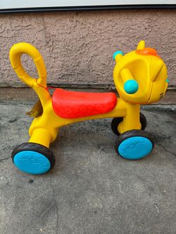 Cat rider toy