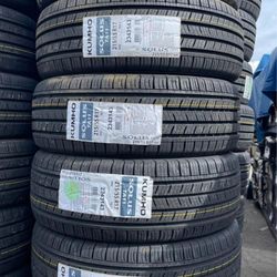 215/55R17 Set Of 4 Kumho Ta11 New Tires
