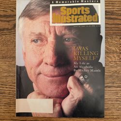 Sports Illustrated April 18 1994 Mickey Mantle New York Yankees No Label