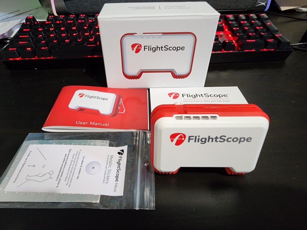 FLIGHTSCOPE MEVO golf launch monitor