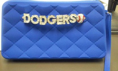 Silicone DODGERS wristlet