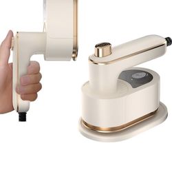 Portable Steamer For Clothes Travel Mini Steamer and Iron Fast 10s Heat-Up, Horizontal and Vertical 1200W Effortless Wrinkle Removal, Garment Steamer 