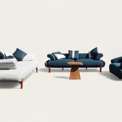 living room full set. 2 couches 1 loveseat 1 coffee table