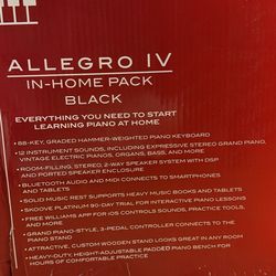 🎹 Williams Allegro IV Digital Piano – New in Box