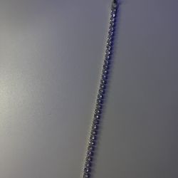 Moissanite tennis bracelet