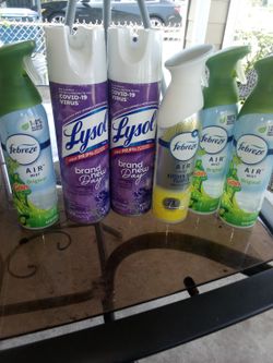 Lysol Air Freshener All Together