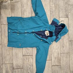The North Face Gore-Tex Blue Teal Ski Snowboard Jacket Women's Small