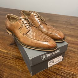 Genuine Brown Leather Stacy Adams Size 14