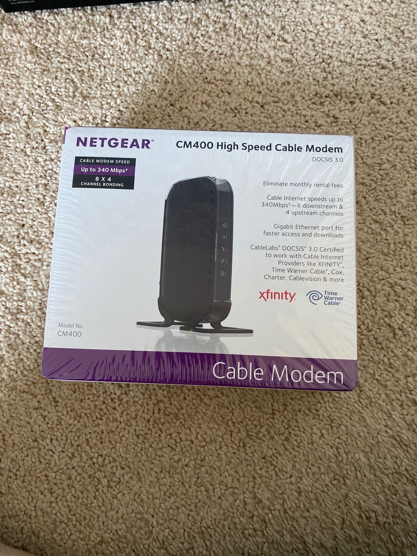 Cable Modem - Netgear CM400