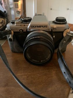 vintage Olympus OM-10 35mm SLR camera
