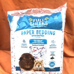 Full cheeks paper bedding 85L