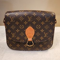 Louis Vuitton Saint Cloud GM
Crossbody Bag Monogram  Women Purse LV