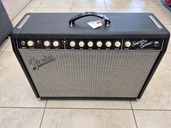 JUST SERVICED Fender Super-Sonic 22 1x12 Tube Combo Amp - Black