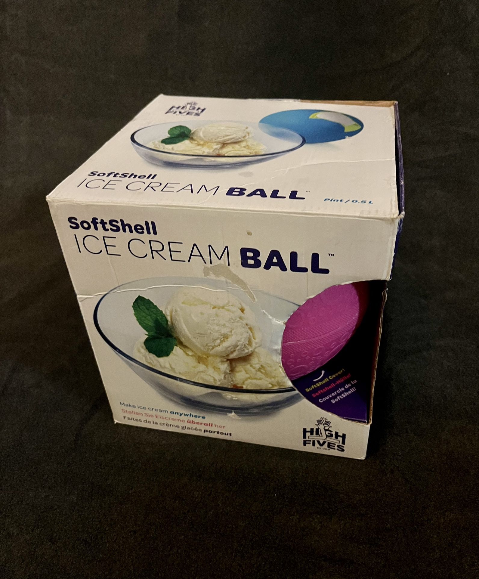 Kids SoftShell Ice Cream Ball (pint/0.5L) - Ice Cream Maker
