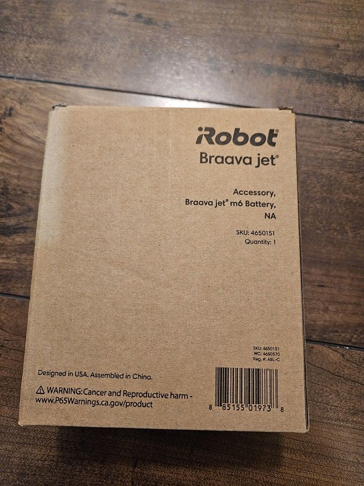 Irobot Braava Jet m6 Battery