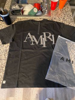 AMIRI Classic Logo T-Shirt - Black/Grey Tonal