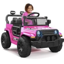 🚗💖 Kids Ride-On Car – Pink – $150 (Brand New!) NEEDS ASSEMBLY 💖🚗