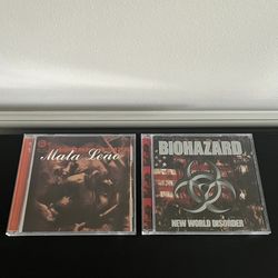 Biohazard New World Disorder Mata Leao 2 CD Lot 1(contact info removed)