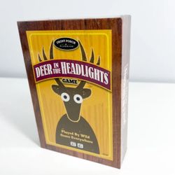 Deer In the Headlights Playing Card Game Front Porch Classics New Sealed
