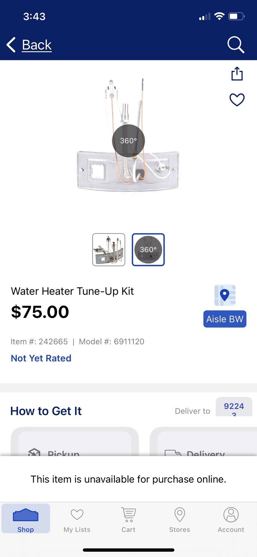 KIT NUEVO PARA BOYLER COMPLETO $35