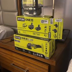 Ryobi 18v One+ Cordless Angle Grinder 