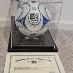 Game Used 2009 MLS ALL-STAR MATCH BALL W/COA