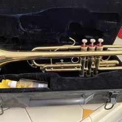 Student Trumpet In Brand New Shape.
