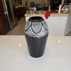 Black and White Vase