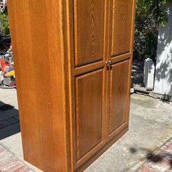Solid BIG Armoire For Sale! Hurry! 
