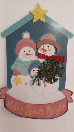 X -mas sign