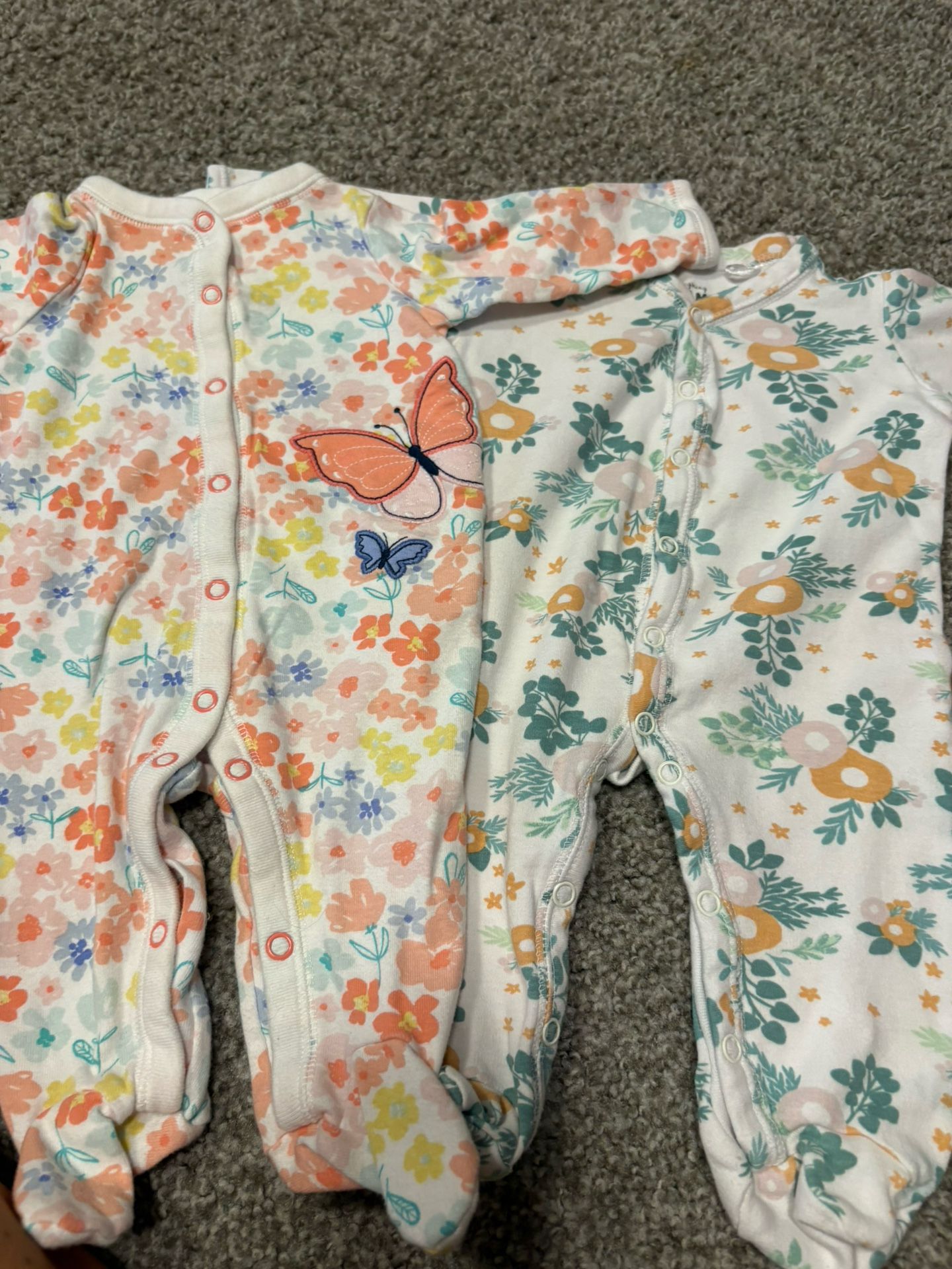 lot of two infant clothing