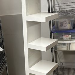 Lack IKEA - White Wall Shelf Unit