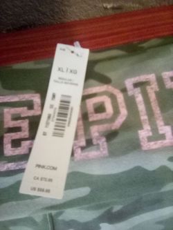 Victorias secret Love Pink All Day Cotton Fold over Flare Leggings