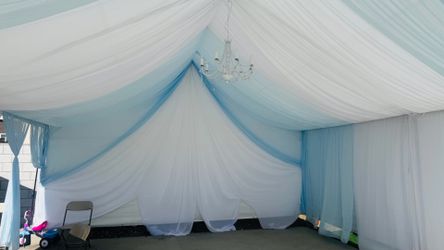 Tent draping