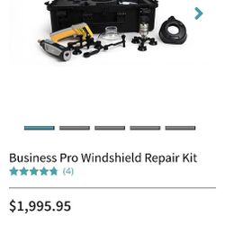 Glasweld Pro Windshield Repair Kit 