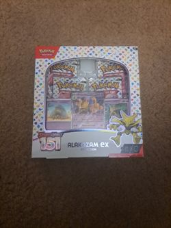 Pokémon 151 Alakazam Ex Collection Box