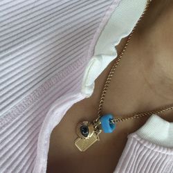 Turkish eyes gold 14k / ojitos turco 14k