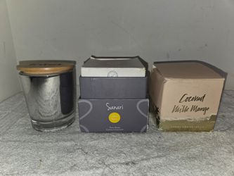 3 Scented Candles Set (Price Is Firm)