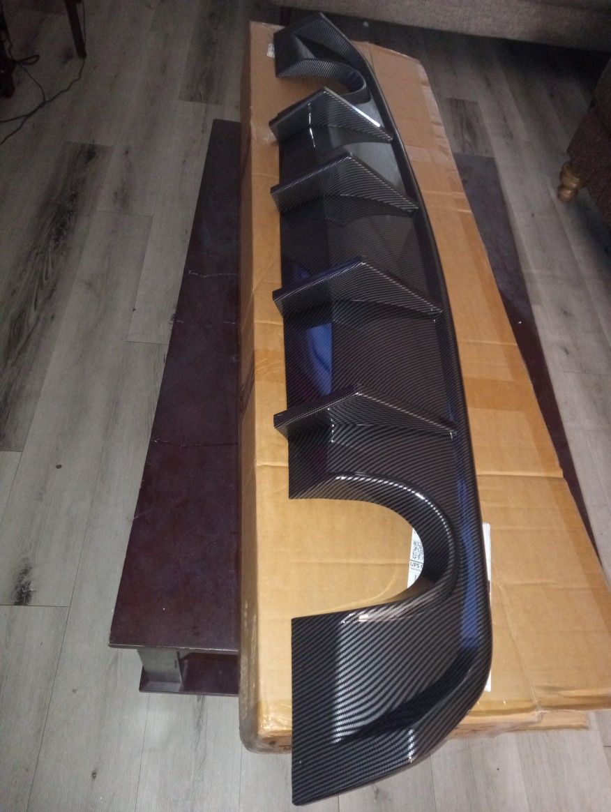 Dodge Charger Carbon Fiber Rear Diffuser Brand New