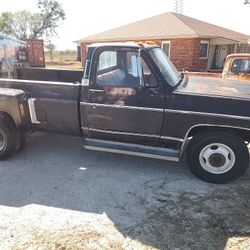 1980 Chevy k30 Dually Single Cab 454 Stick Shift Needs Work Rat Rod Patina
